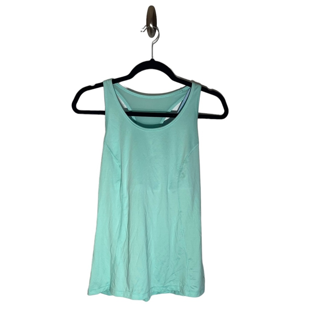 Danceskin Now mint green and blue workout tank top size medium